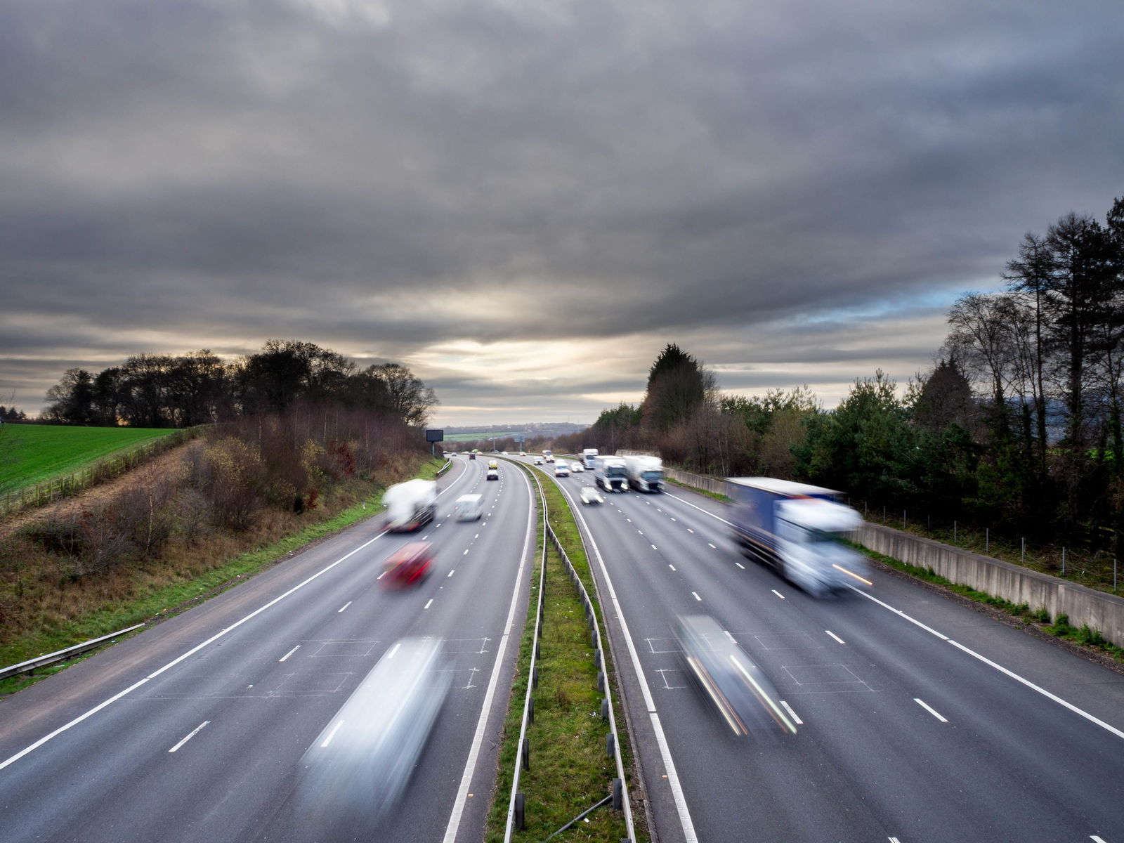 A British motorway