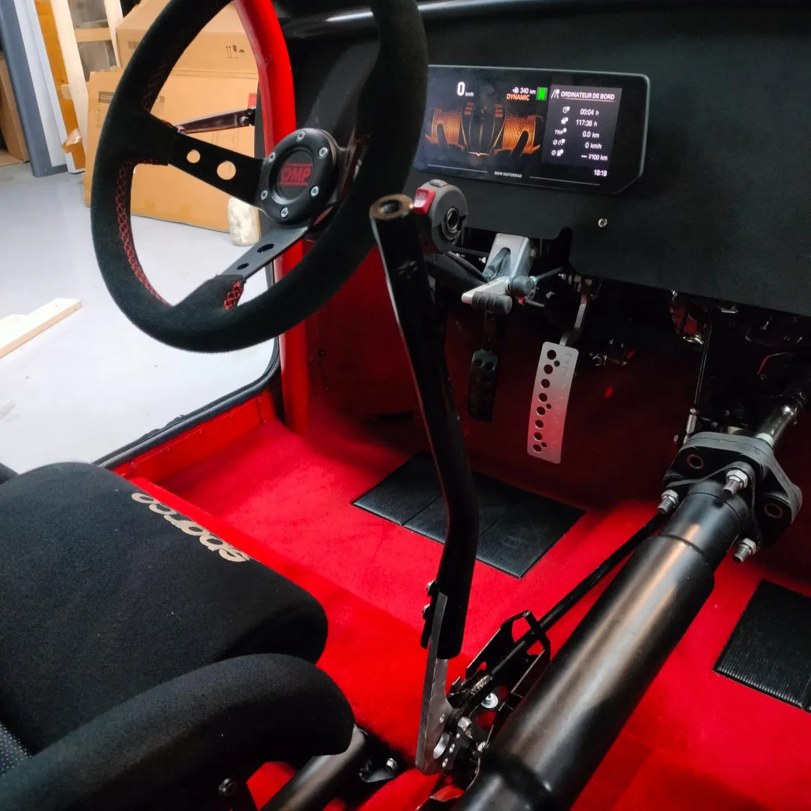 Mini R18 project - interior