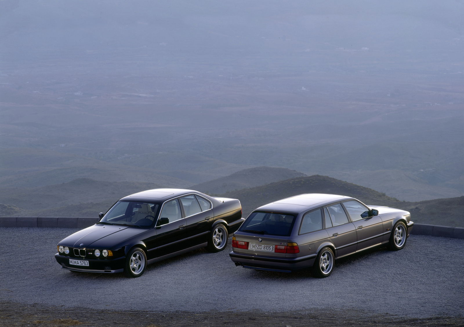 BMW M5 E34 saloon and Touring