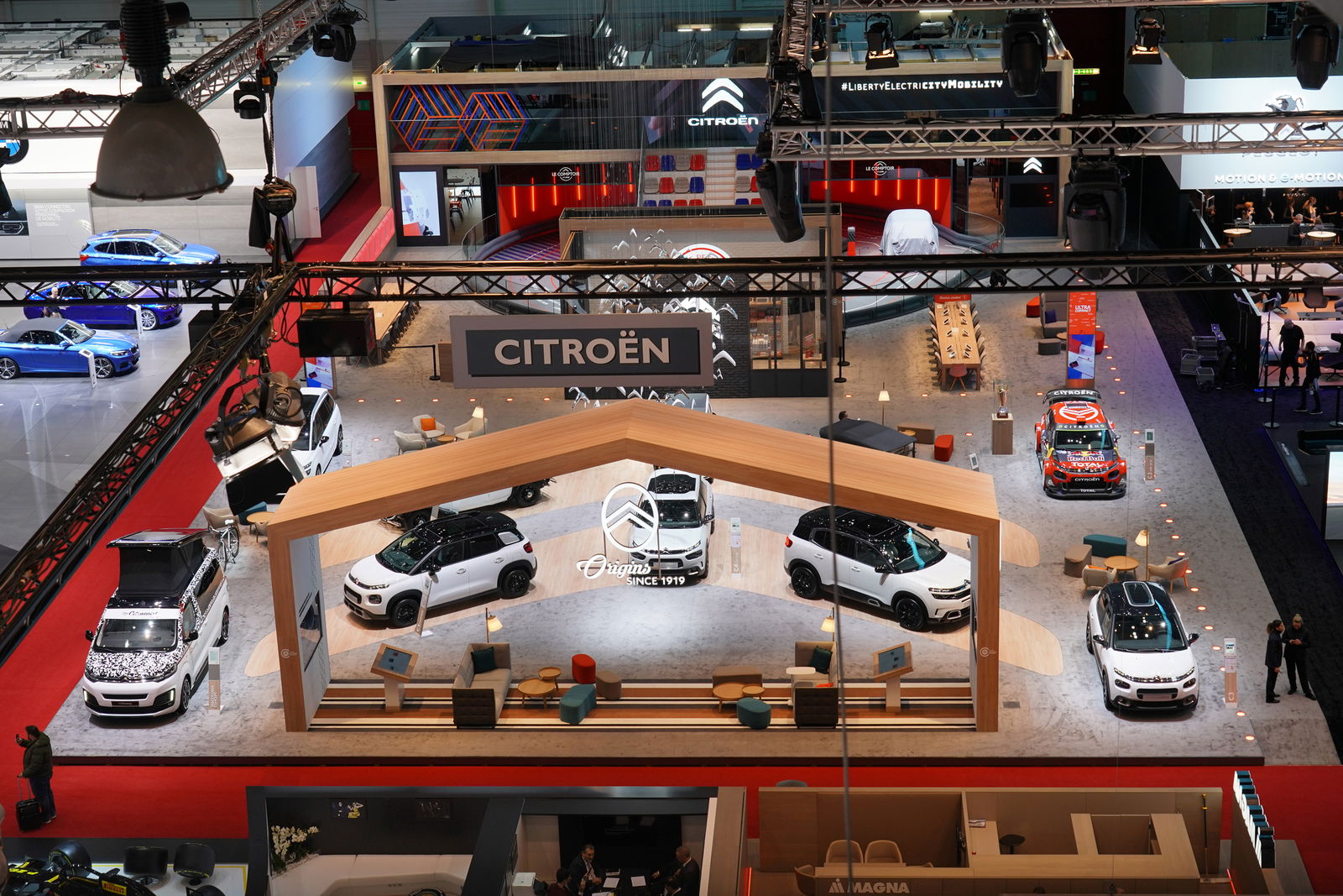 Citroen's stand at Geneva 2019