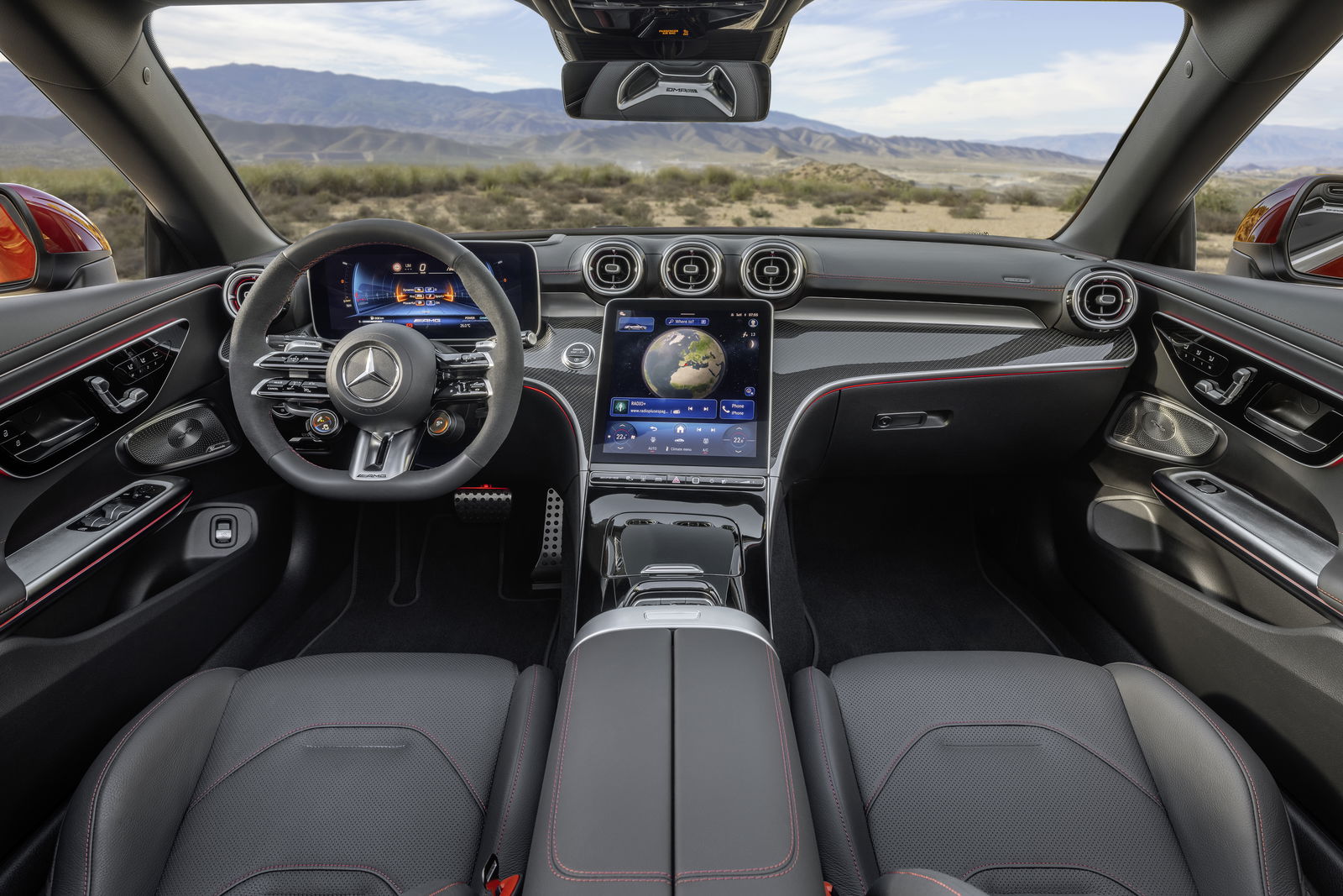 Mercedes-AMG CLE 53 Cabriolet - interior