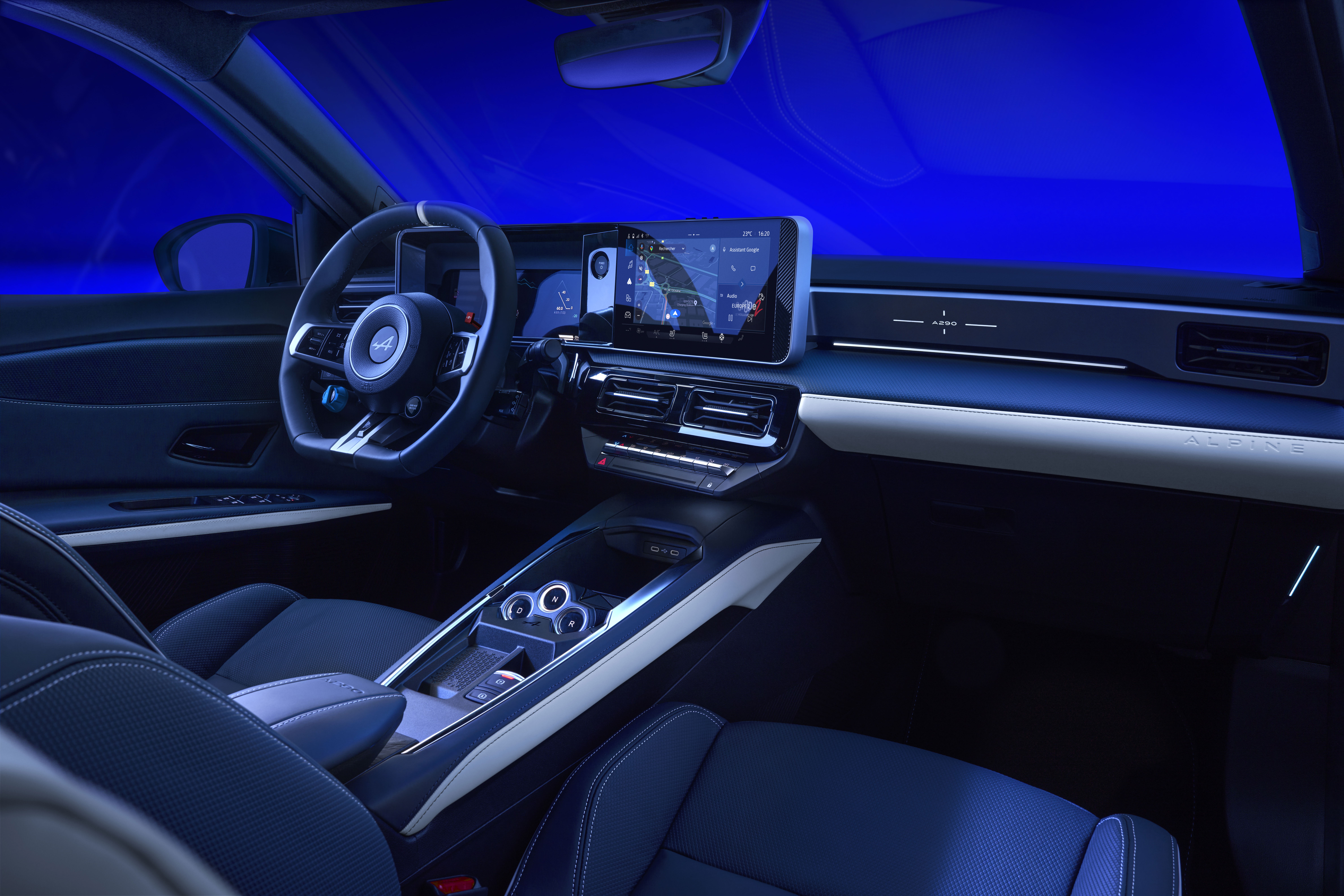 Alpine A290 - interior