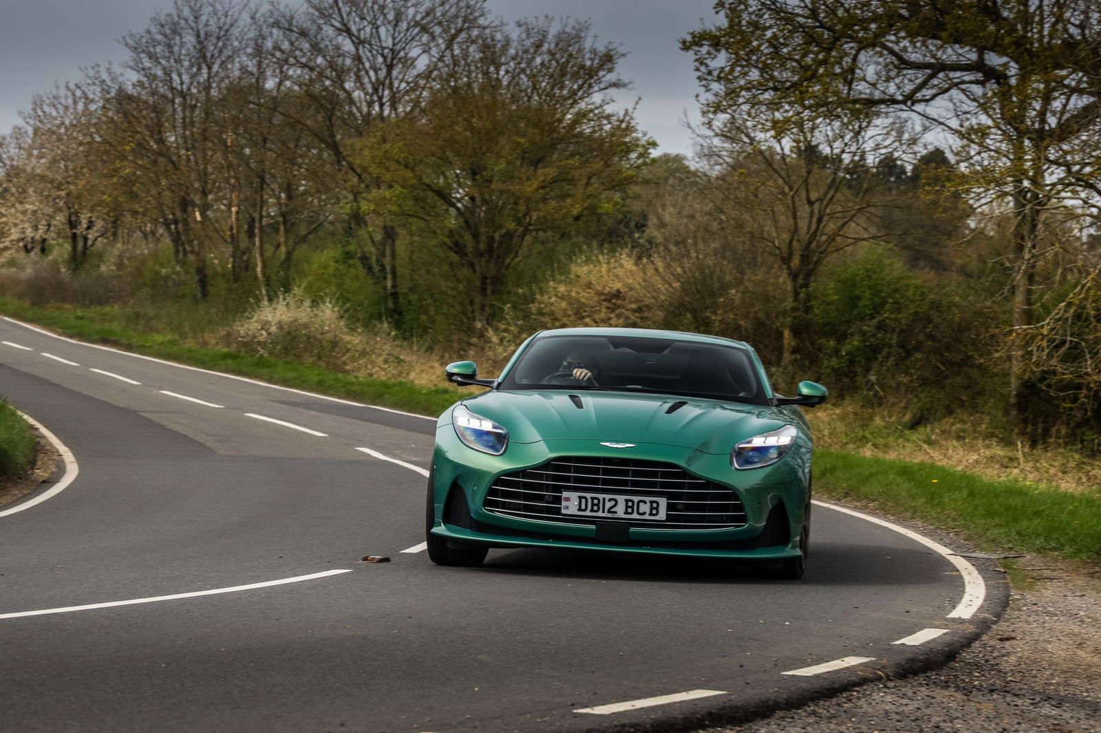 Aston Martin DB12 - driving