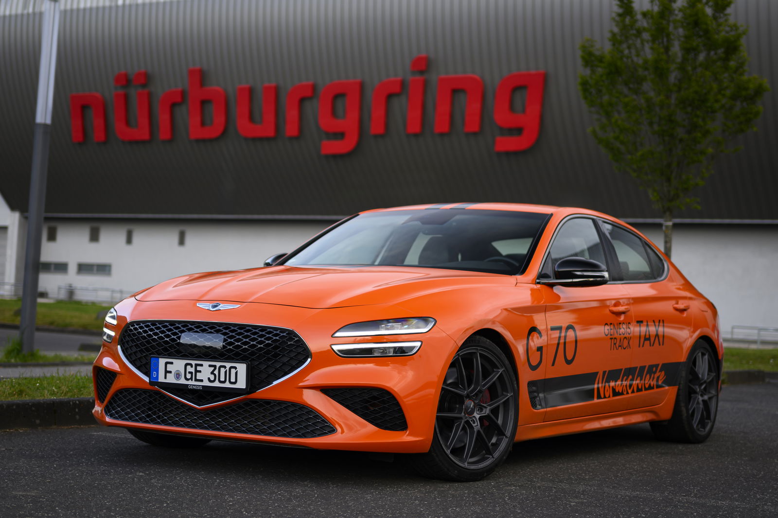 Genesis G70 Nurburgring taxi