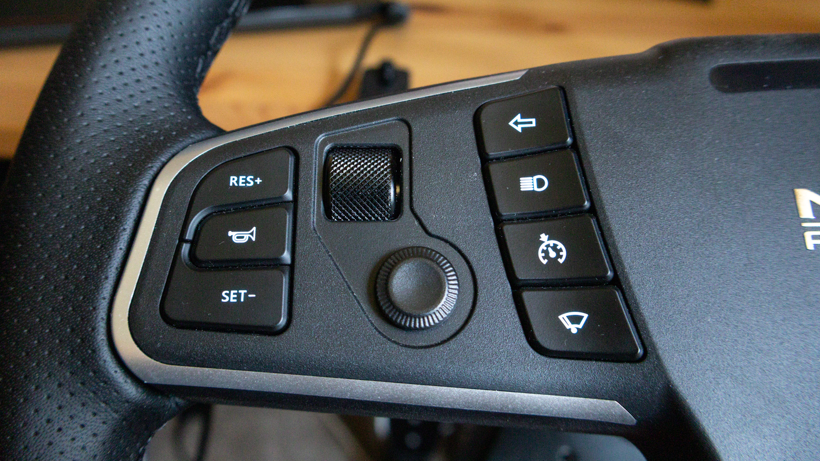 Moza TSW Truck Wheel, left-side buttons