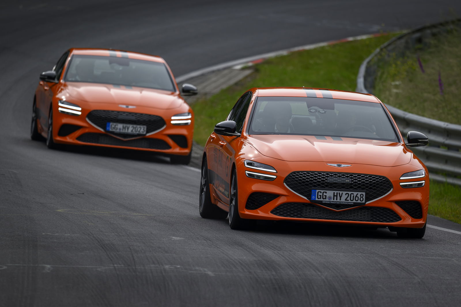 Genesis G70 Nurburgring taxi