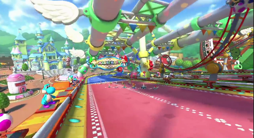 Baby Park, Mario Kart 8
