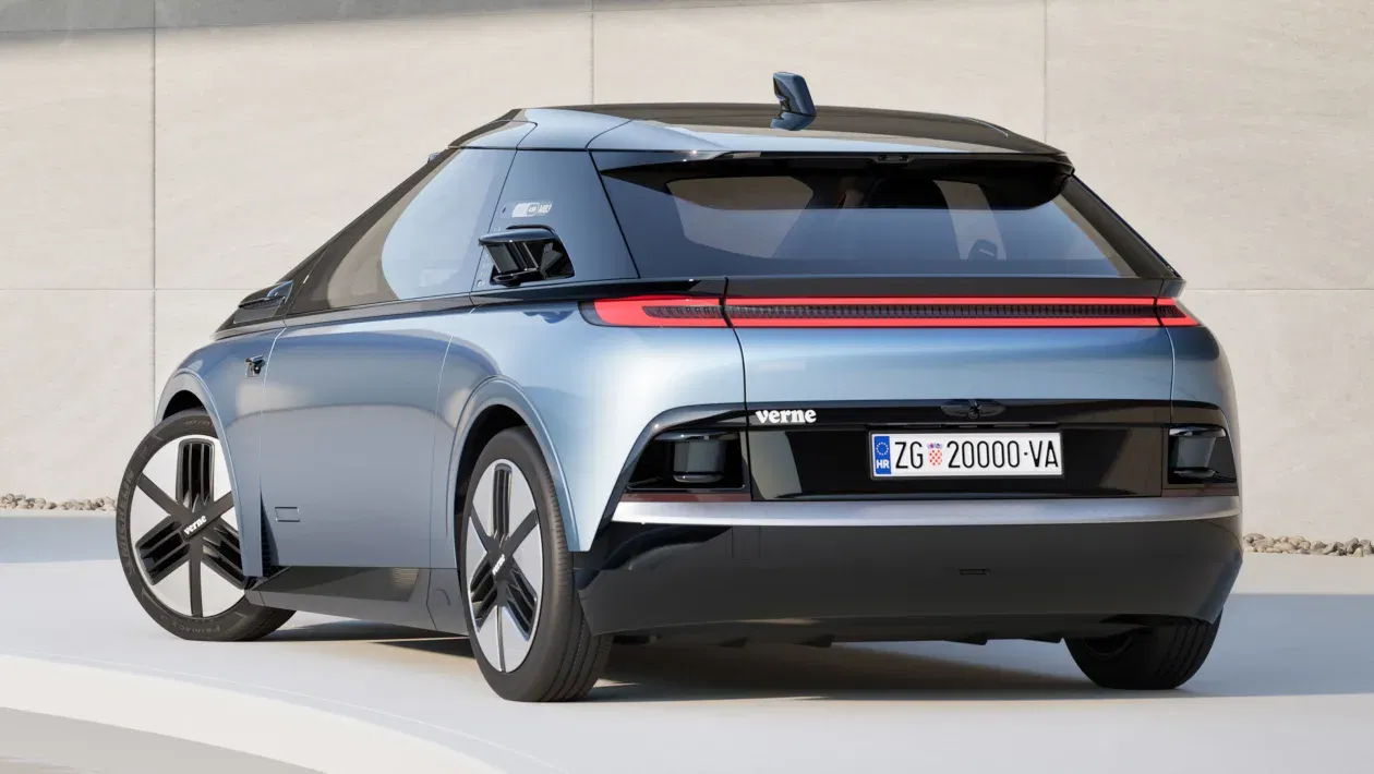 Verne taxi - rear
