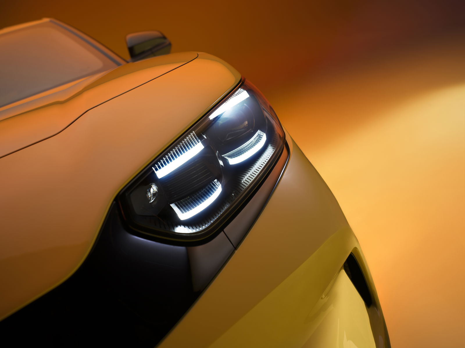Ford Capri - headlight detail