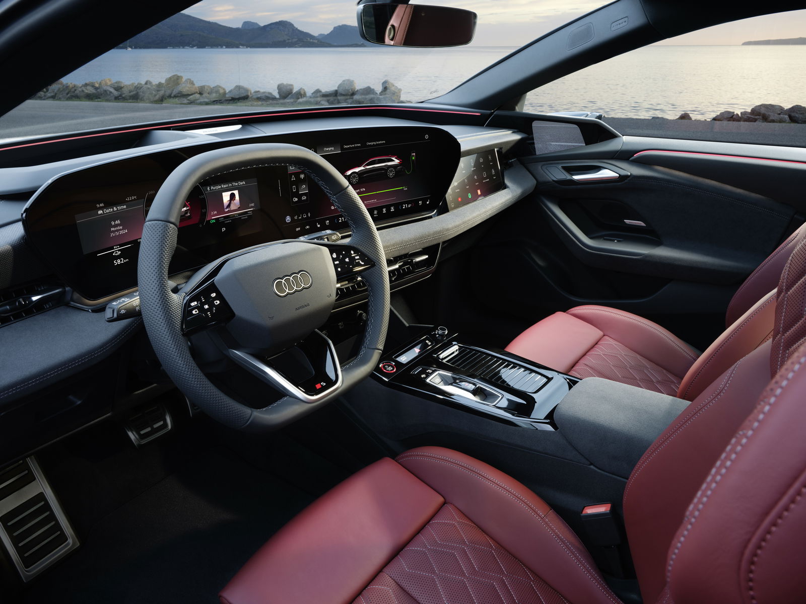 Audi S6 E-Tron Avant - interior