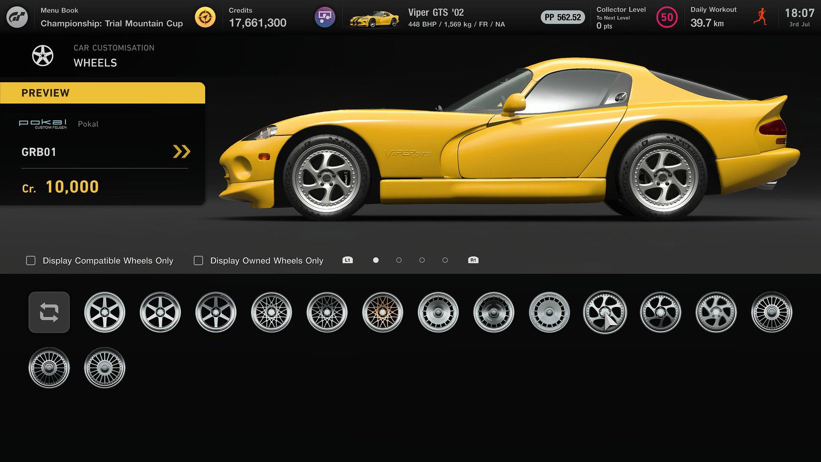 Gran Turismo 7 Pokal wheels
