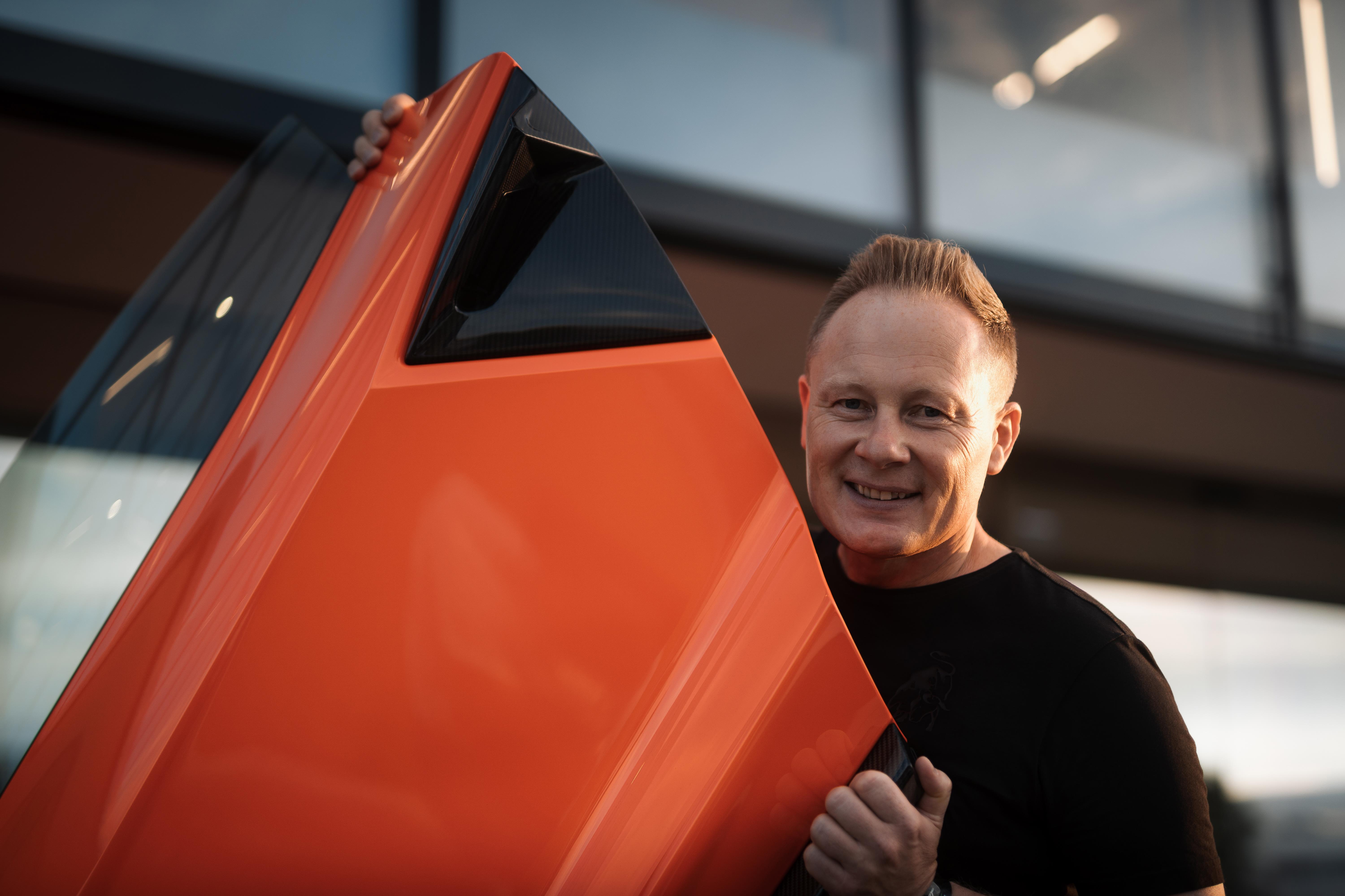 Lamborghini Centro Stile design chief Mitja Borkert