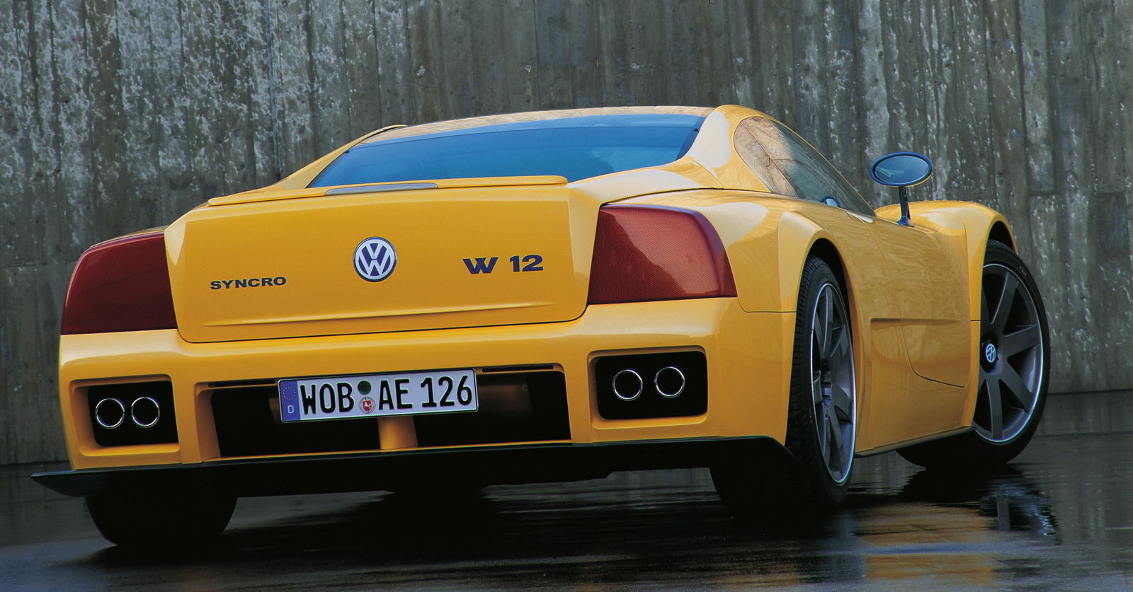 Volkswagen W12 Syncro - rear