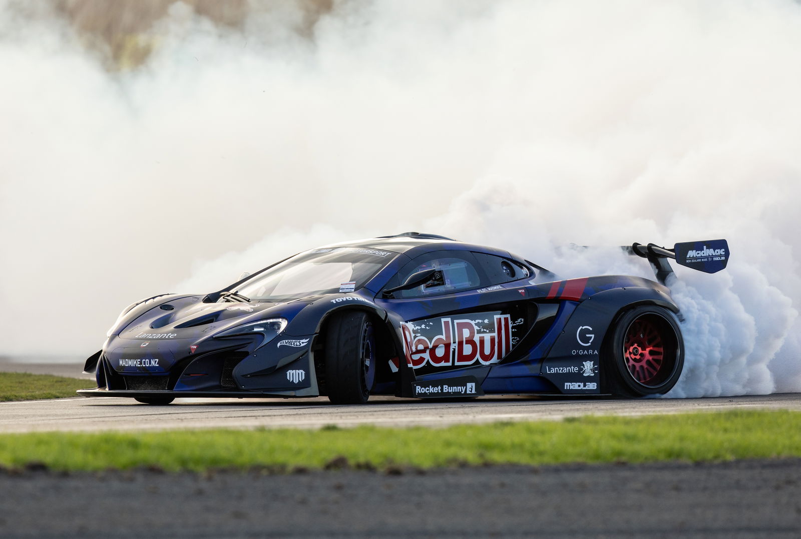 'MadMac' McLaren drifting