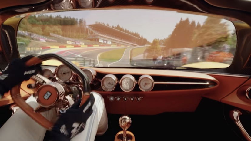 De Tomaso P72 - interior