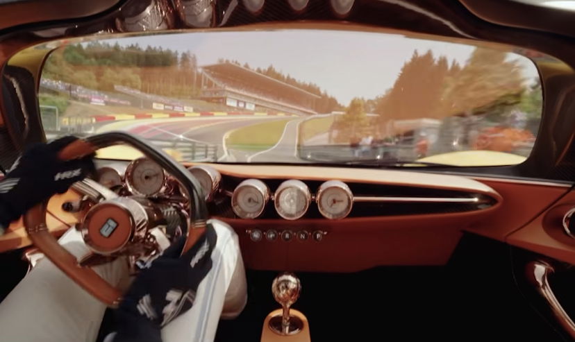 De Tomaso P72 - interior