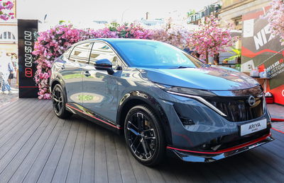 Nissan Ariya NISMO at the Covent Garden ‘Feel Electric Festival’