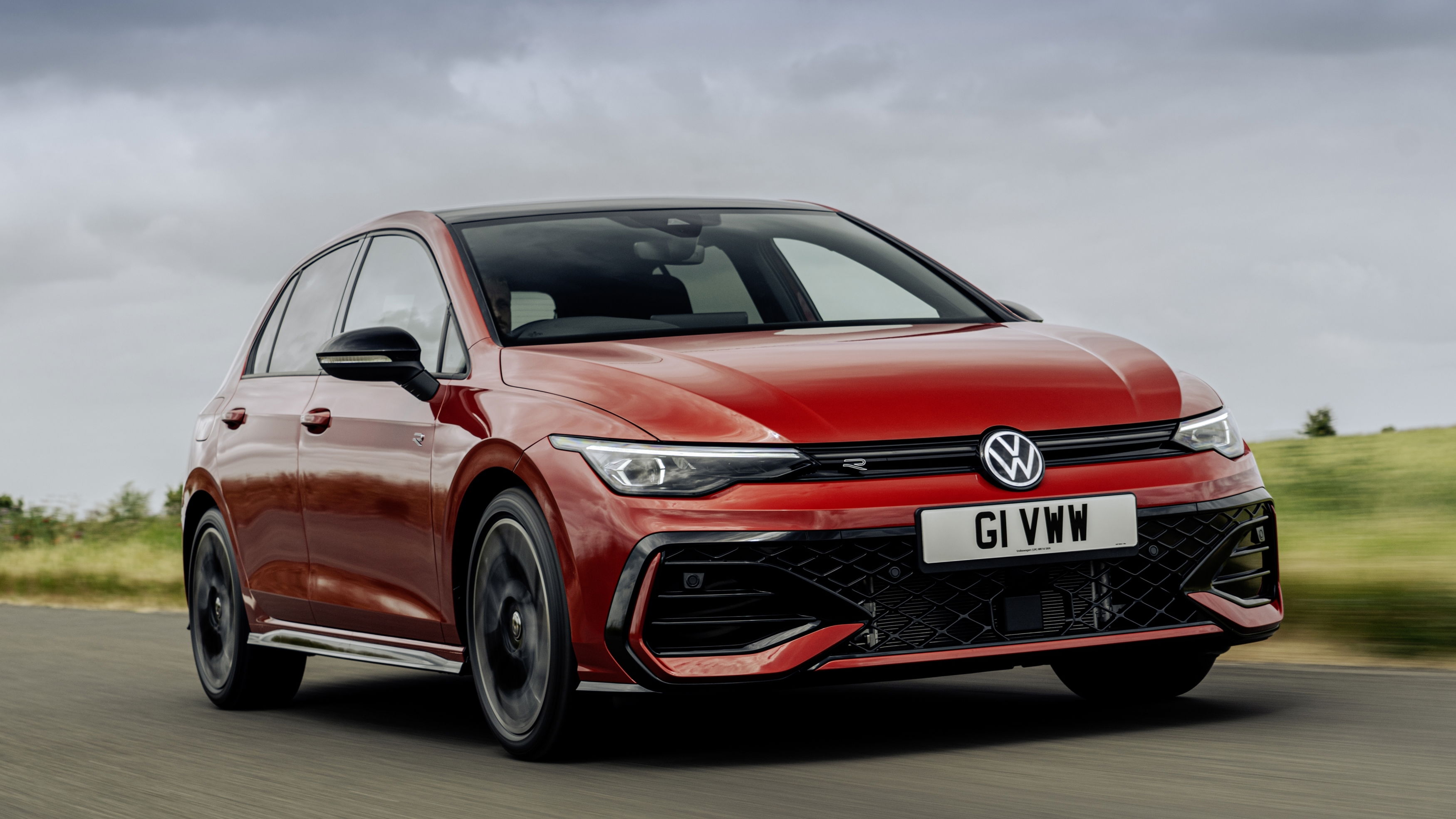 2024 VW Golf - front, driving