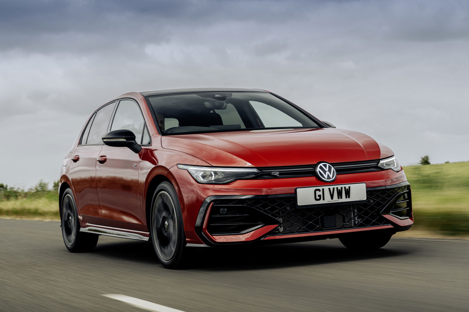 2024 VW Golf - front, driving