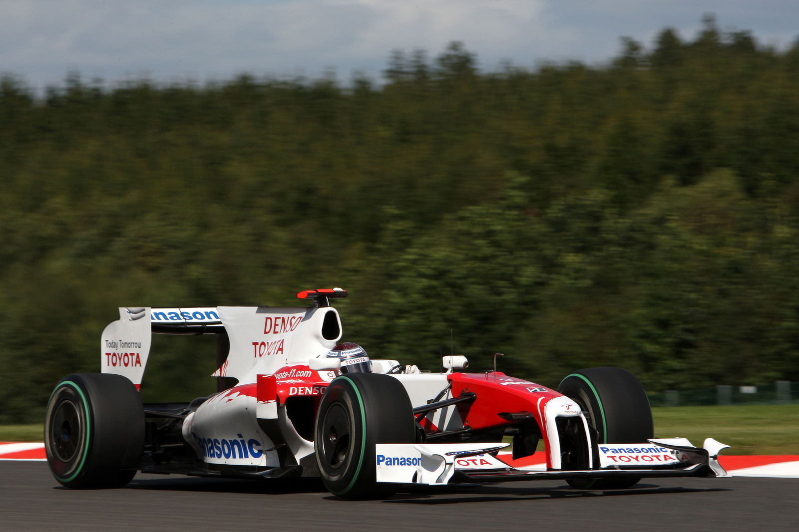 Toyota's last F1 car, the 2009 TF109