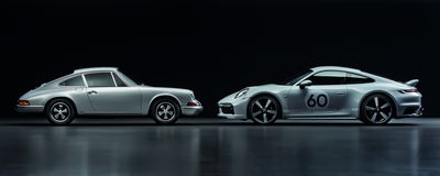 Original and 992 Sport Classic Porsche 911