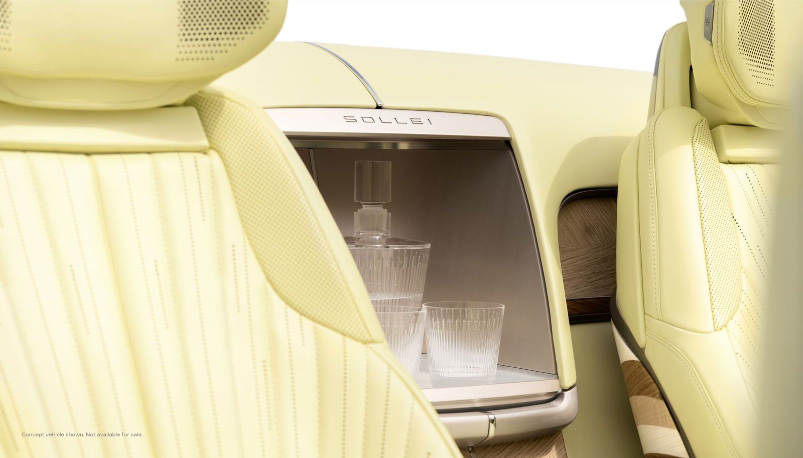 Cadillac Sollei concept - interior detail