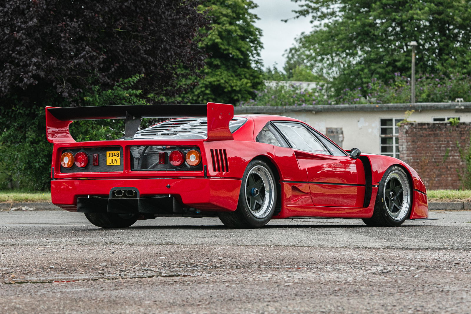 Simpson-Ferrari V12 GTR - rear