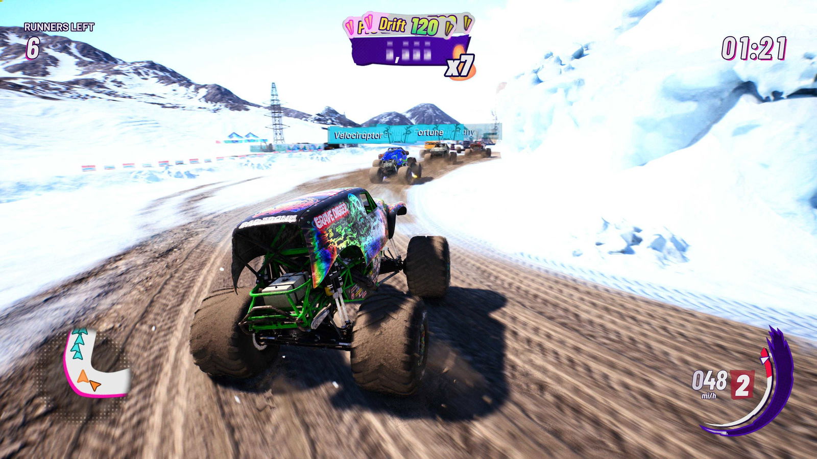 Both the trucks and environments look stunning