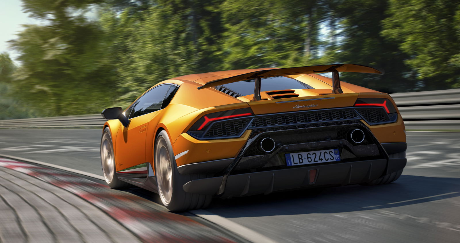 Lamborghini Huracan Performante - rear