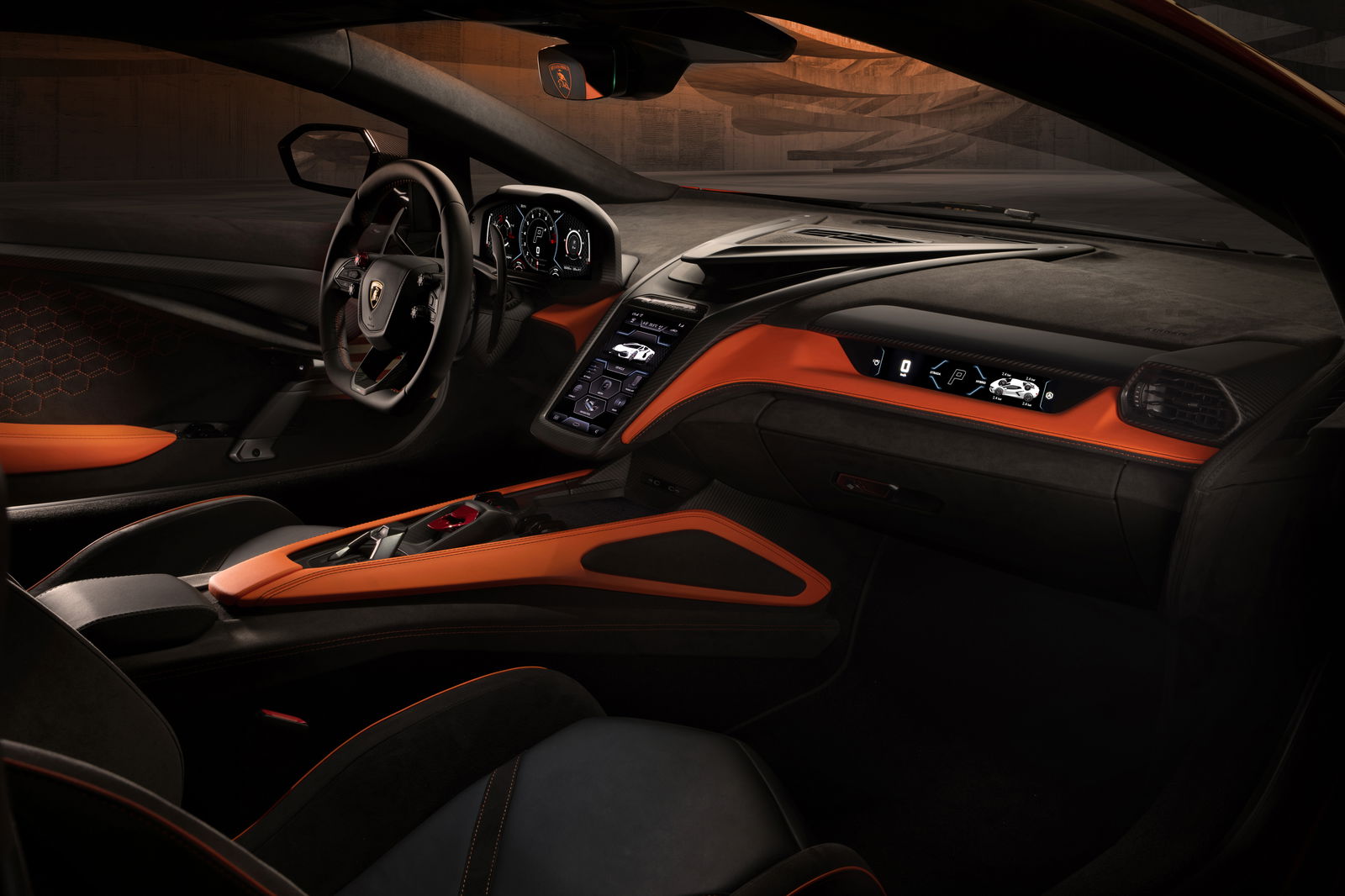 Lamborghini Revuelto - interior