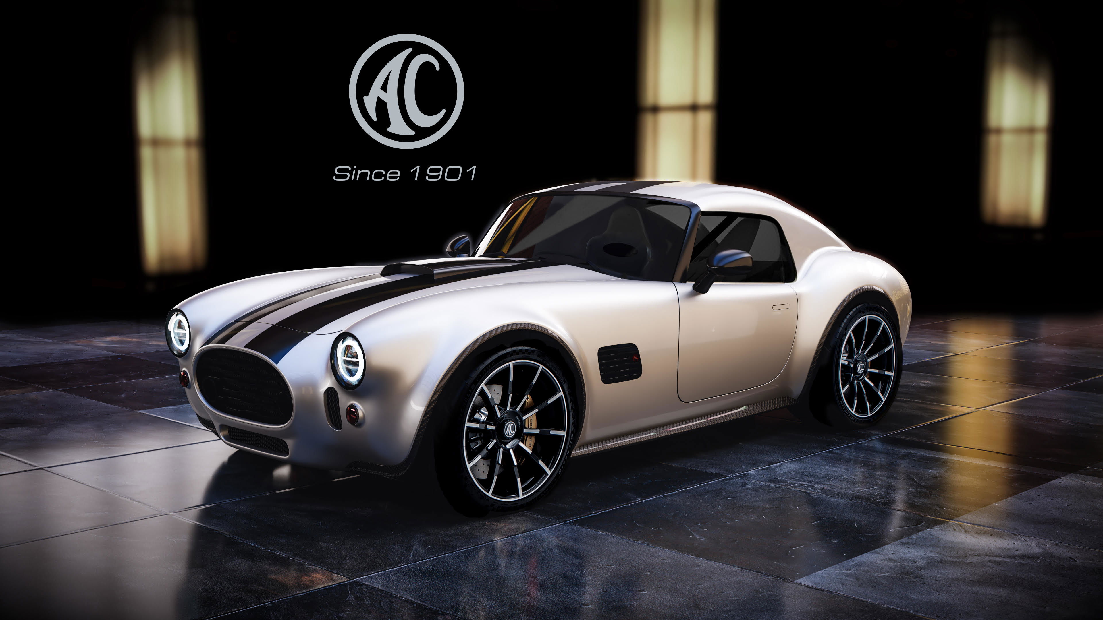 AC Cobra GT Coupe - front