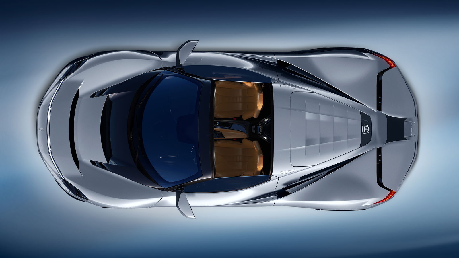 Pininfarina Battista Targamerica - overhead