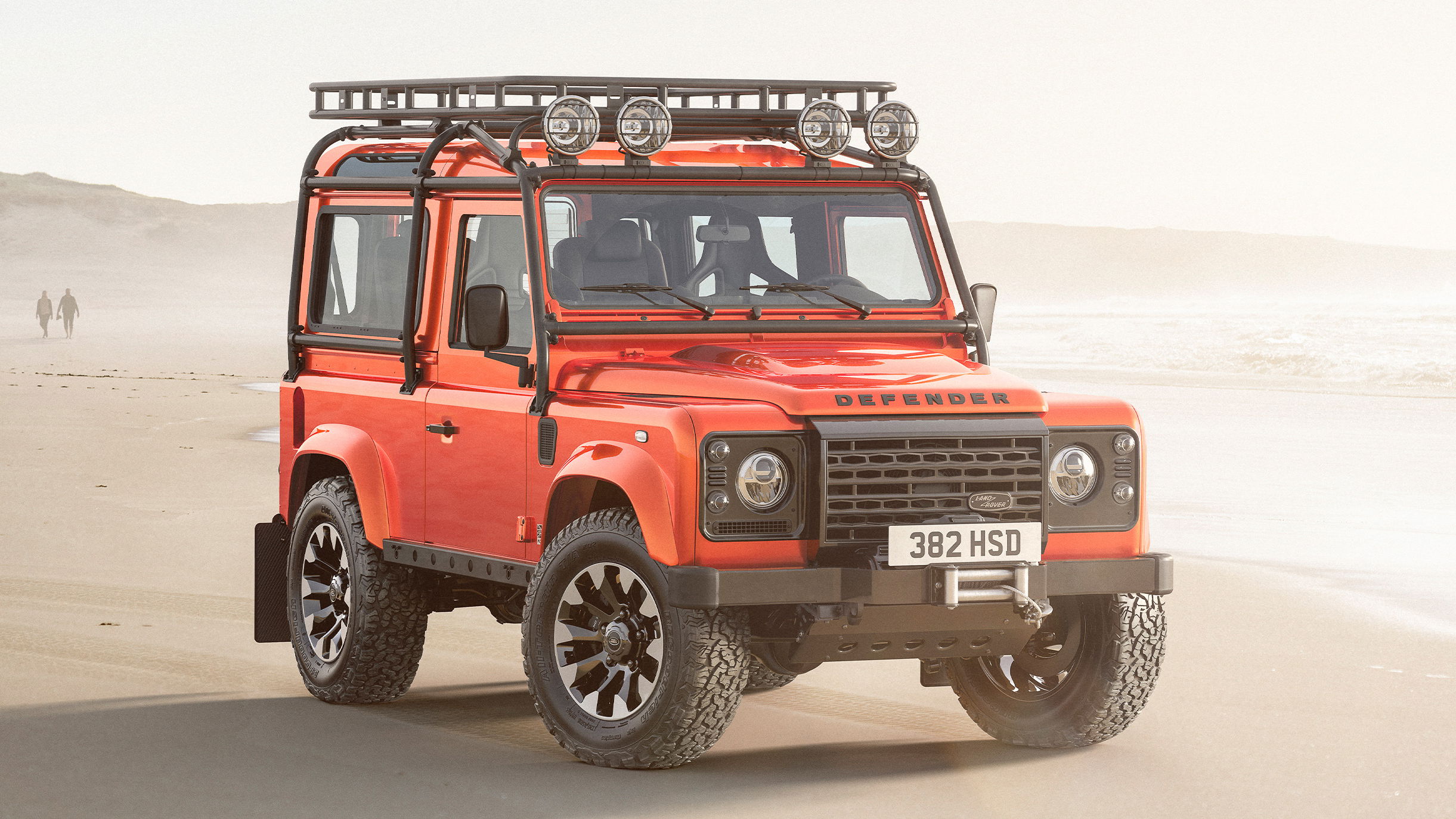 Classic Defender V8 by Works Bespoke - 90, front