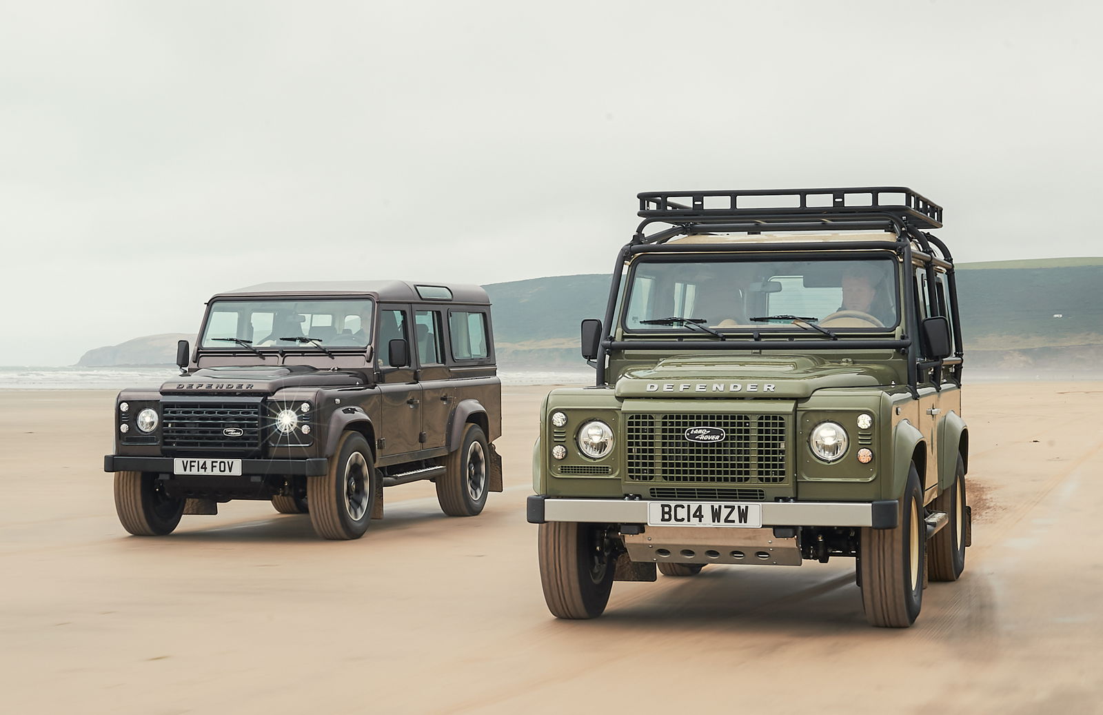 Classic Defender V8 by Works Bespoke - 110 and 90, front