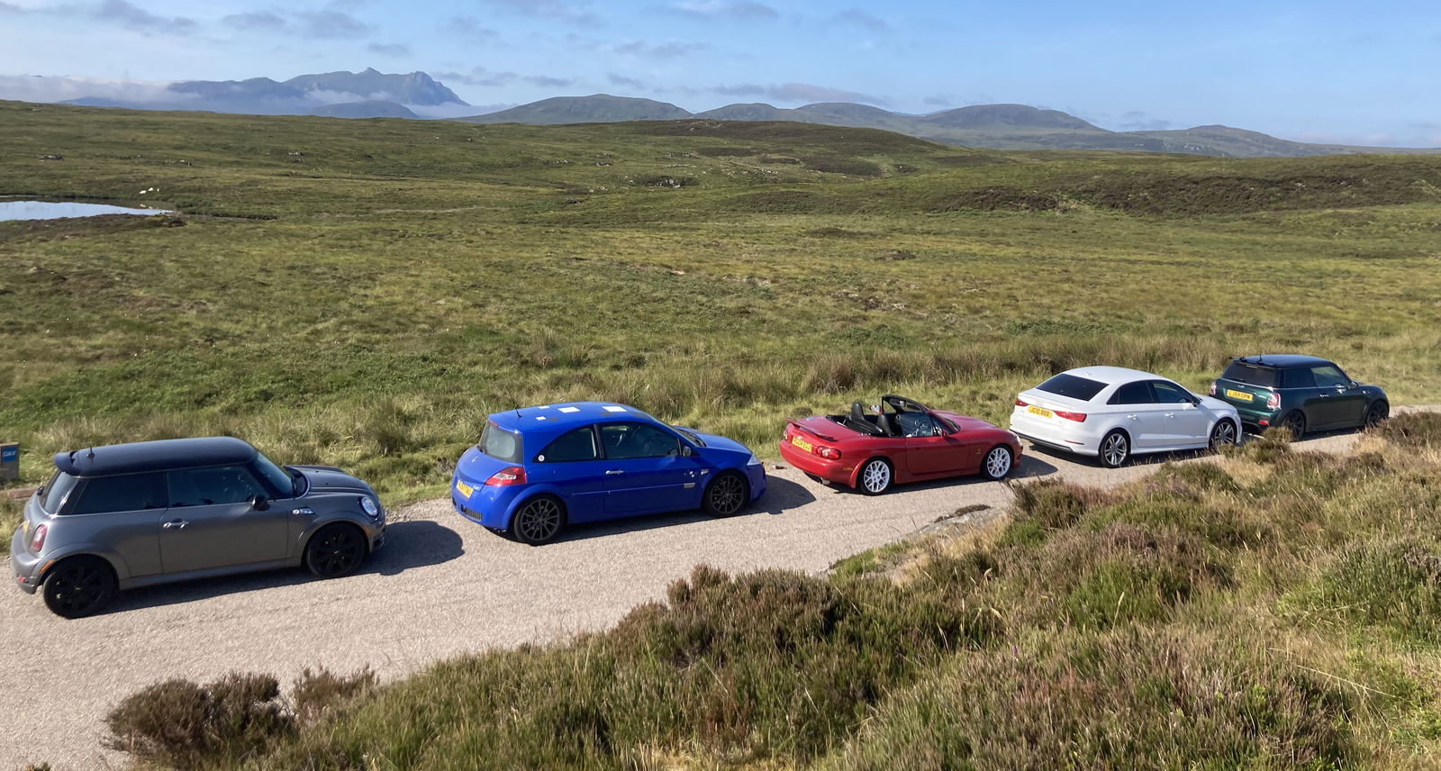 Renault Megane R26 on the North Coast 500