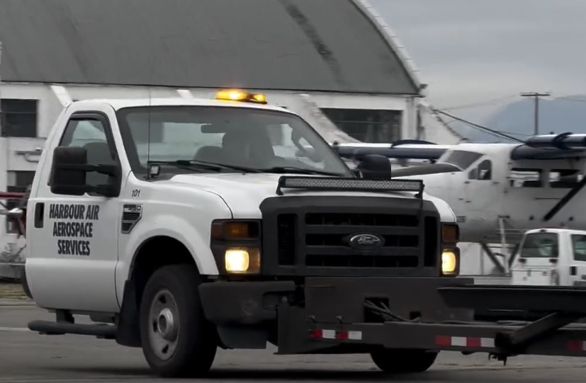 Ford F-250 seaplane tug