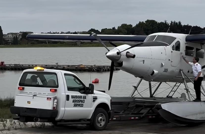 Ford F-250 seaplane tug