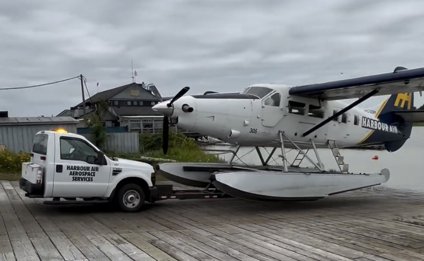 Ford F-250 seaplane tug