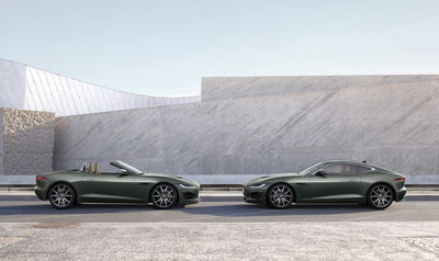 Jaguar F-Type roadster and Coupe