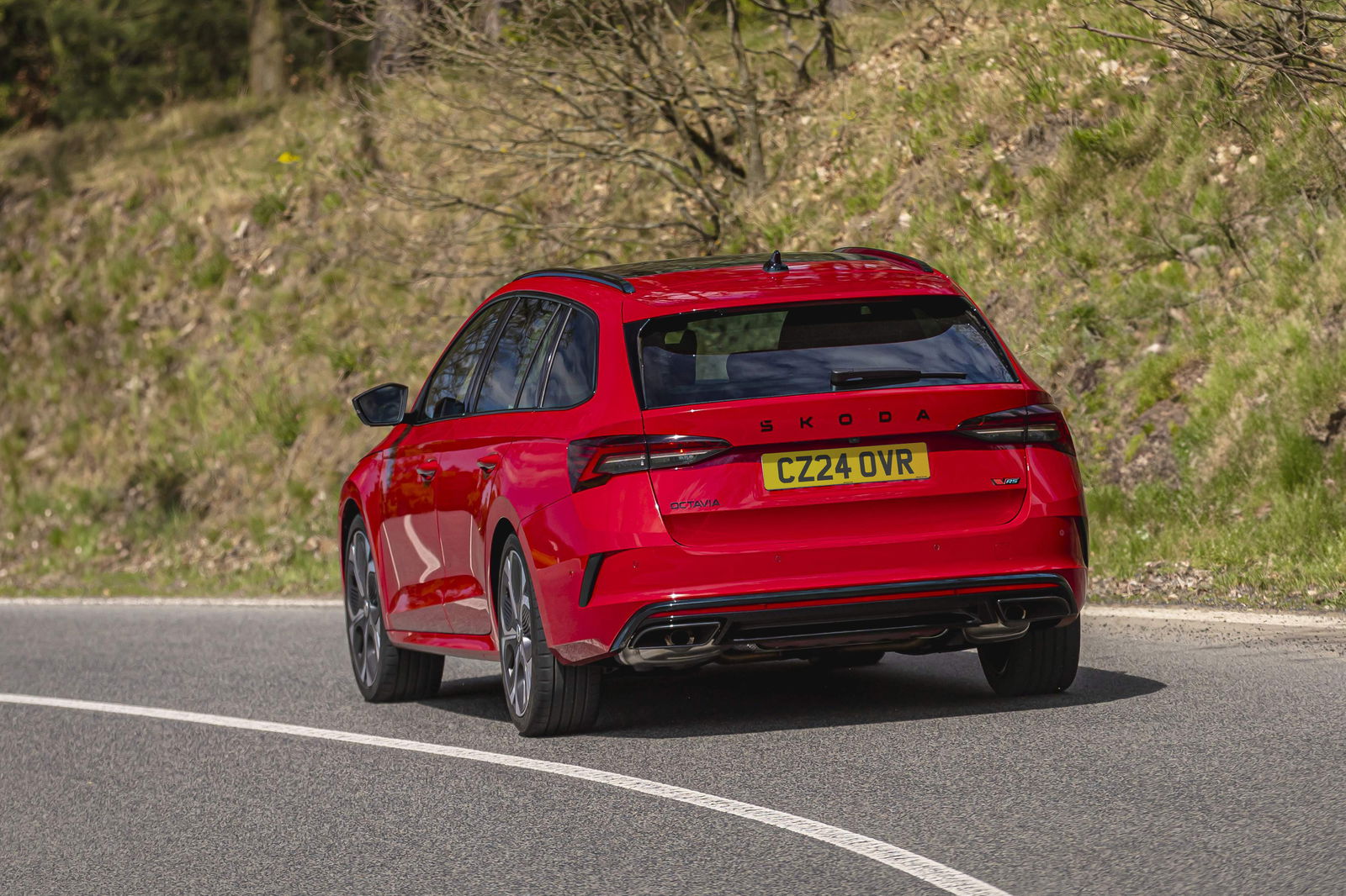 Skoda Octavia vRS Estate - rear