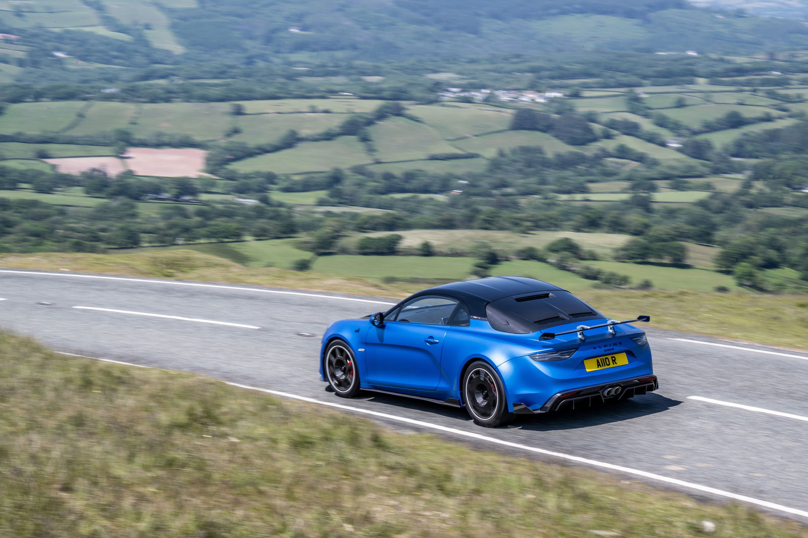 Alpine A110 R - rear, driving
