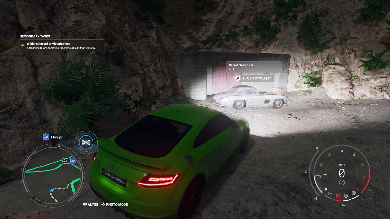 Test Drive Unlimited Solar Crown: Mercedes 300SL Wreck Locations