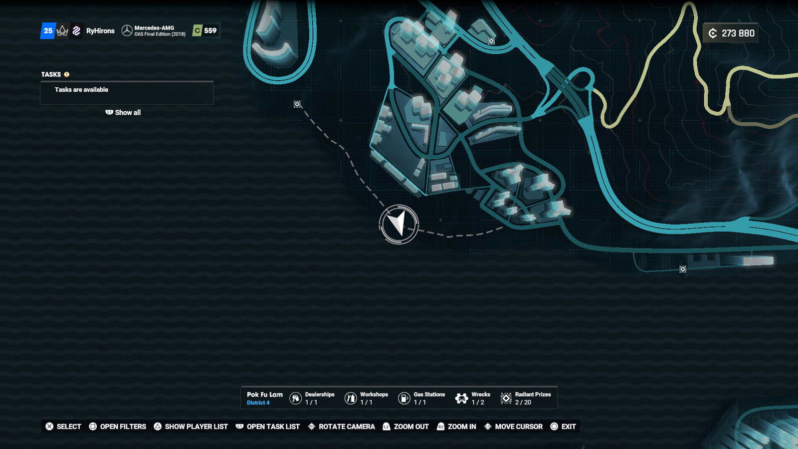 Test Drive Unlimited Solar Crown: Mercedes 300SL Wreck Locations