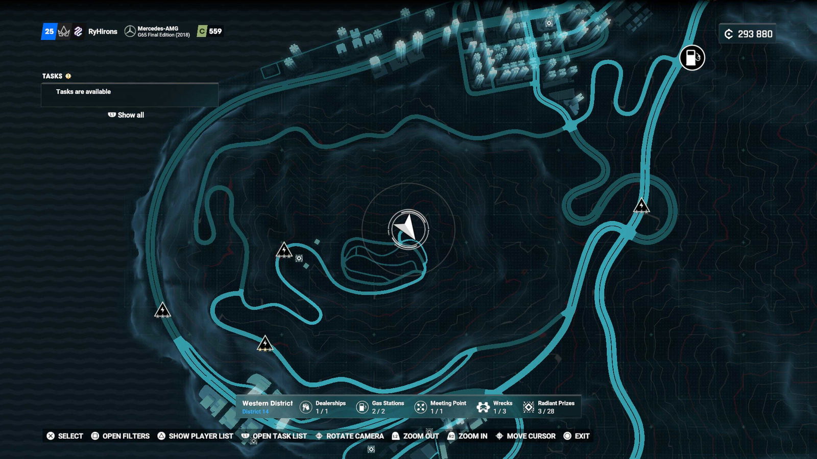 Test Drive Unlimited Solar Crown: Mercedes 300SL Wreck Locations