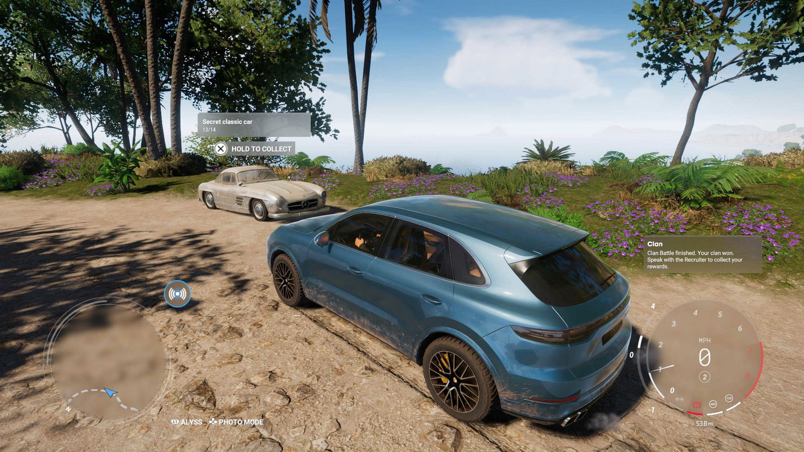 Test Drive Unlimited Solar Crown: Mercedes 300SL Wreck Locations