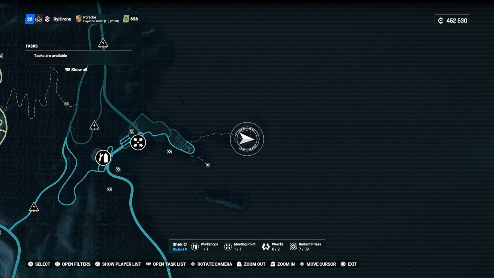 Test Drive Unlimited Solar Crown: Mercedes 300SL Wreck Locations