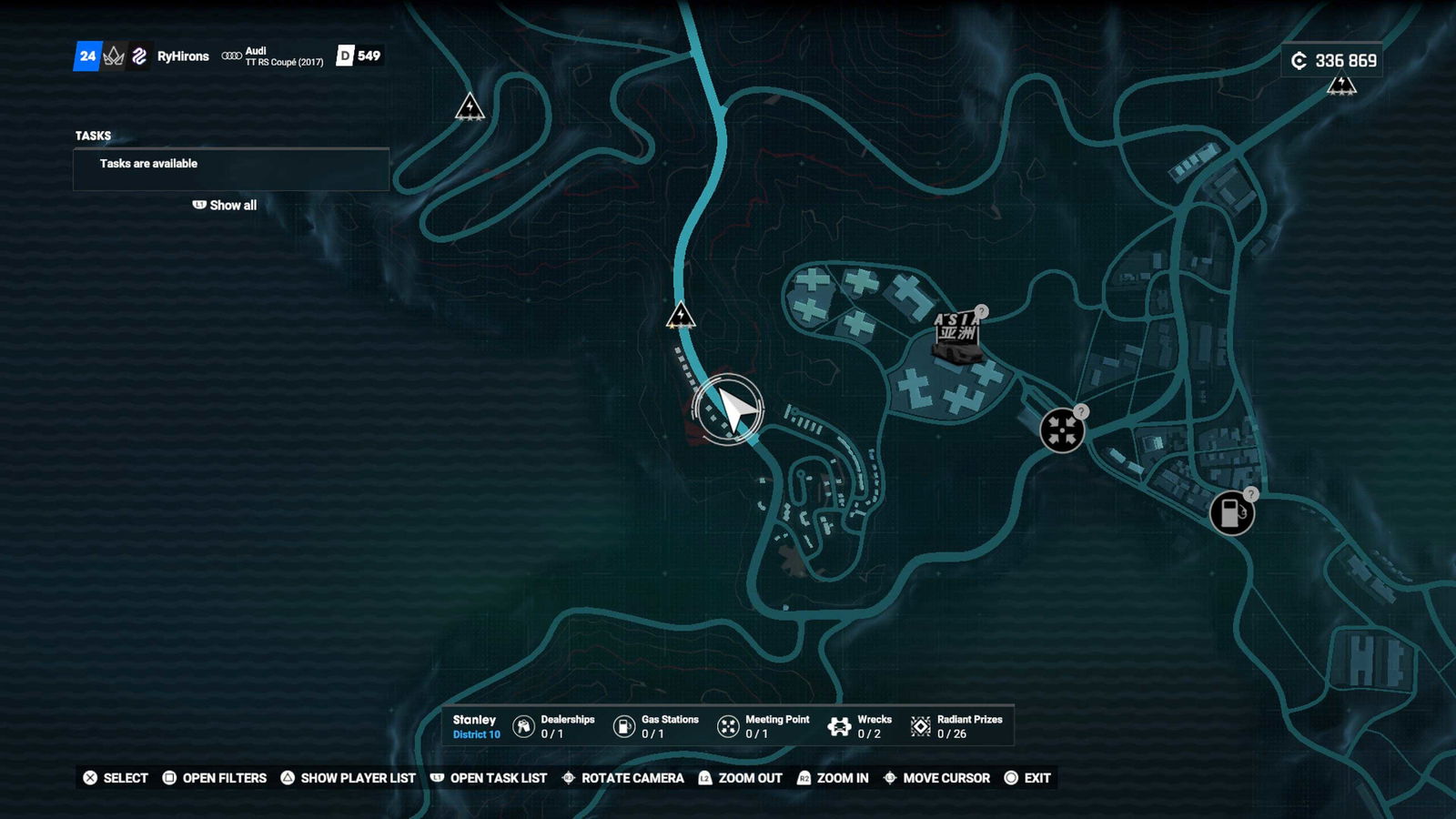 Test Drive Unlimited Solar Crown: VW Beetle Buggy Wreck Locations