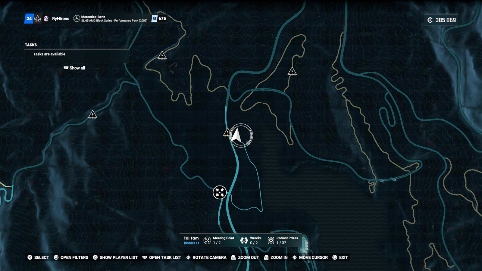 Test Drive Unlimited Solar Crown: VW Beetle Buggy Wreck Locations