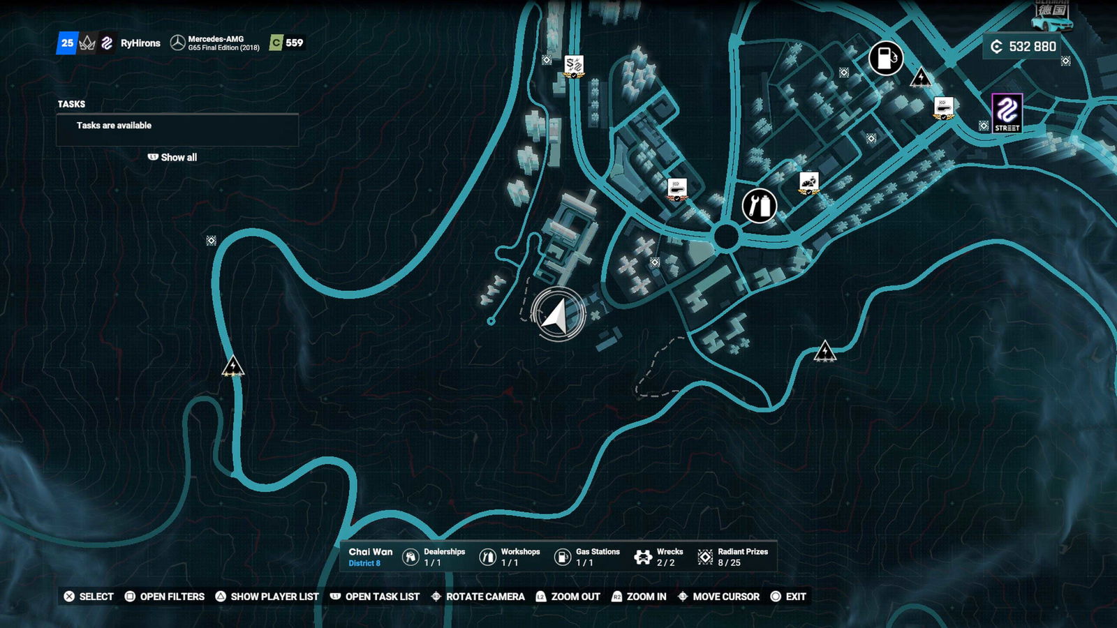 Test Drive Unlimited Solar Crown: VW Beetle Buggy Wreck Locations