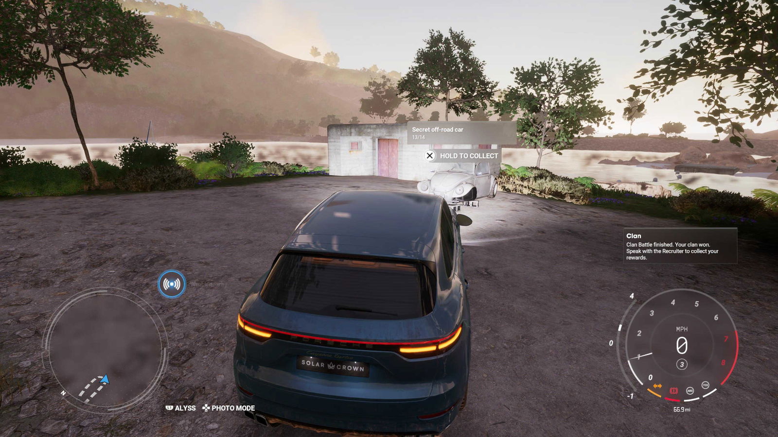 Test Drive Unlimited Solar Crown: VW Beetle Buggy Wreck Locations